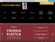 Tablet Screenshot of plasticaeforma.com.br